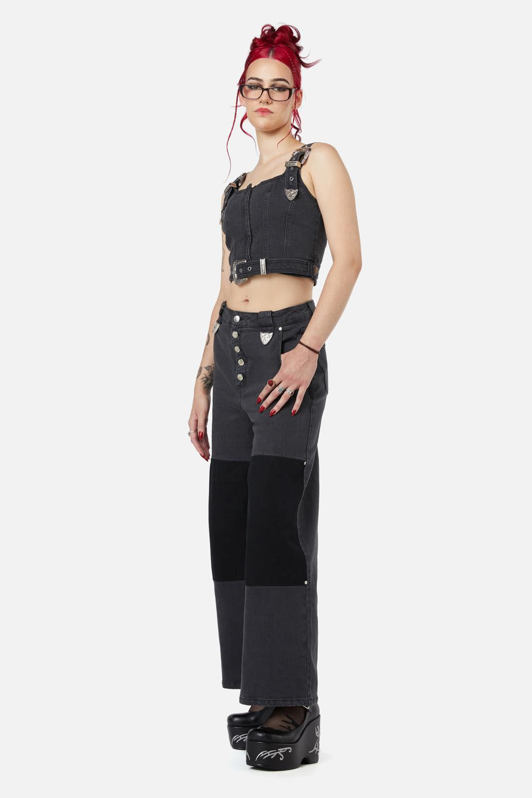 Black Friday - Deadwood Corset - black