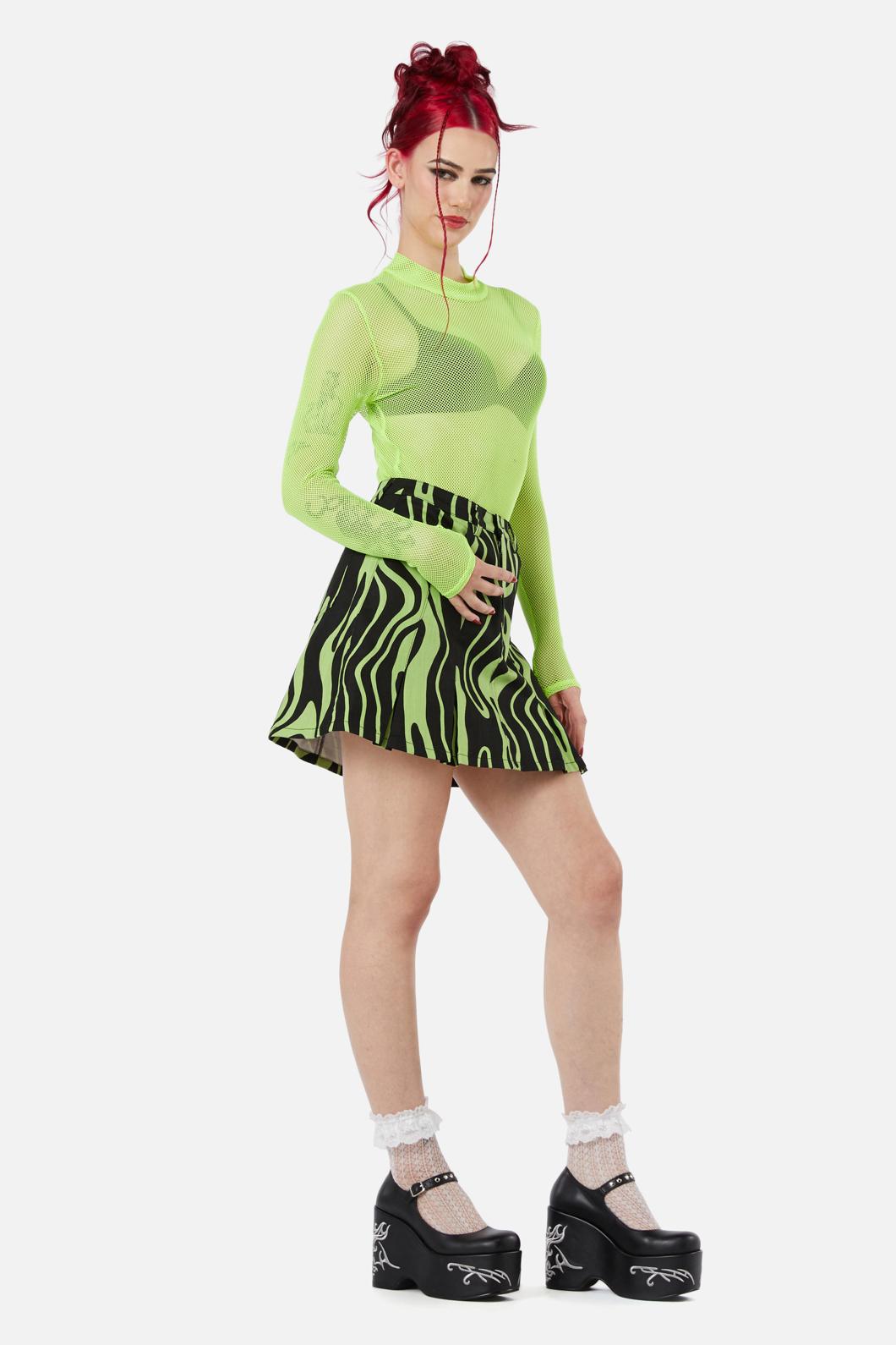 Black Friday - Ghostlore Mesh Top - green