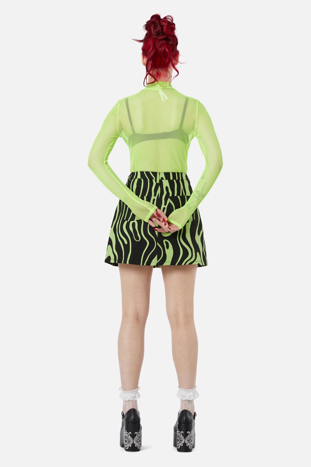 Black Friday - Ghostlore Mesh Top - green