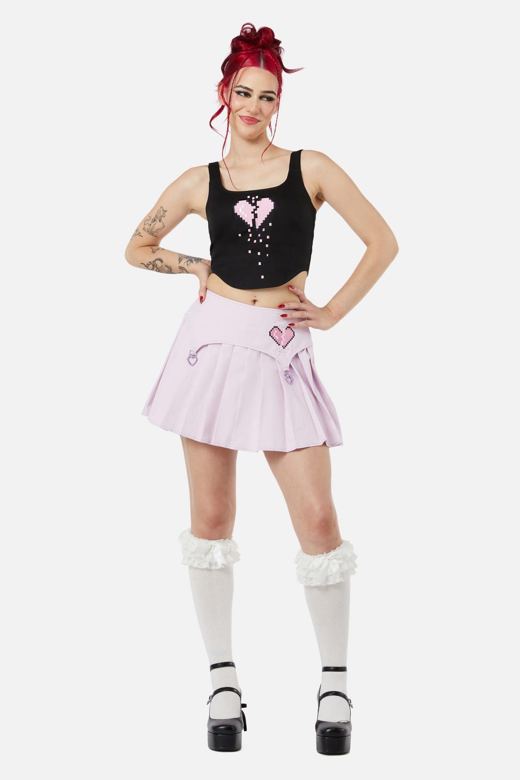 Black Friday - Ghostie Corset Top - black