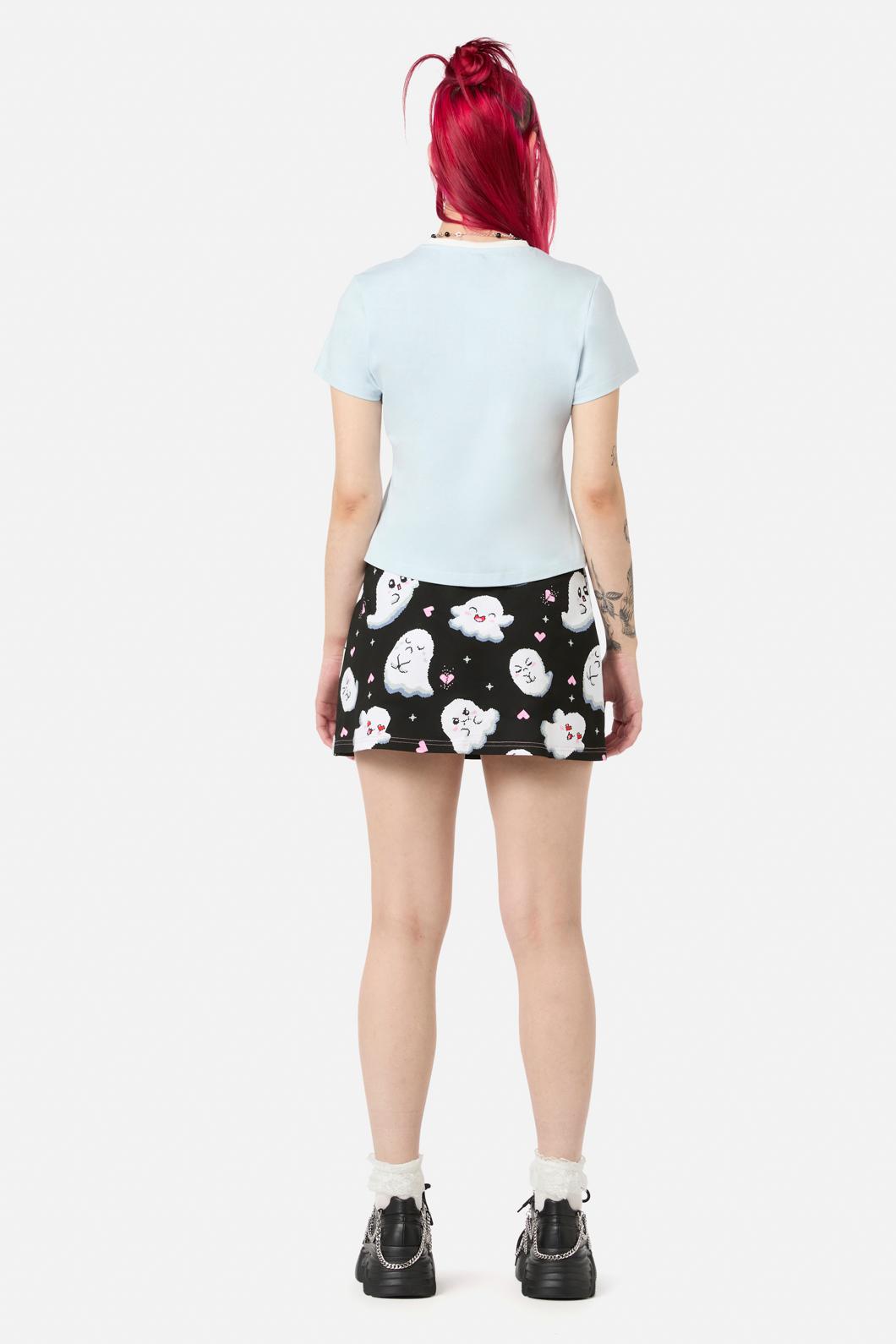 Black Friday - Ghostie Fitted Tee - blue