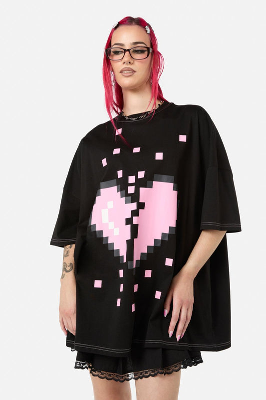 Black Friday - Two Of Hearts OS Tee - black