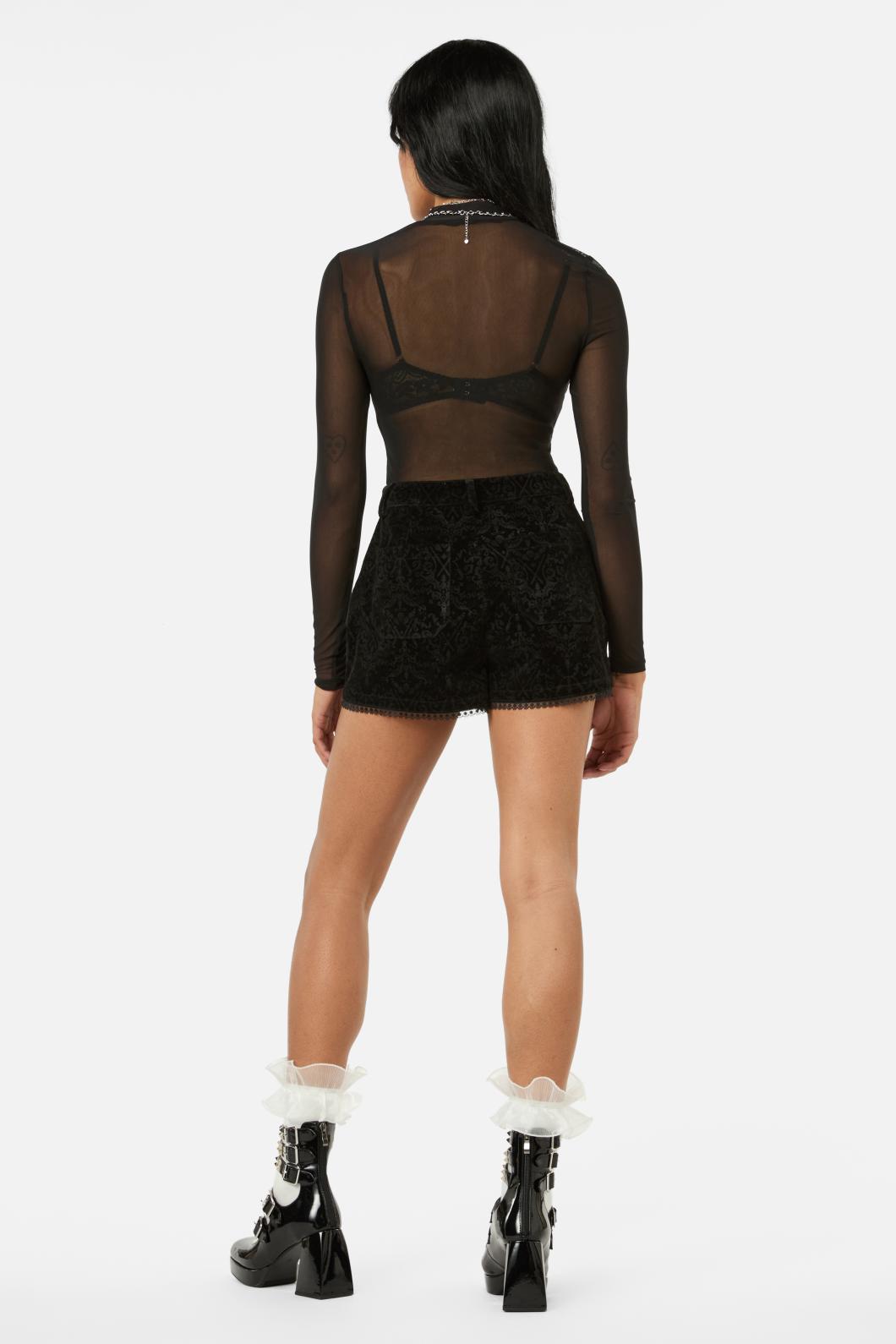Black Friday - Not Afraid Velvet Pant - black