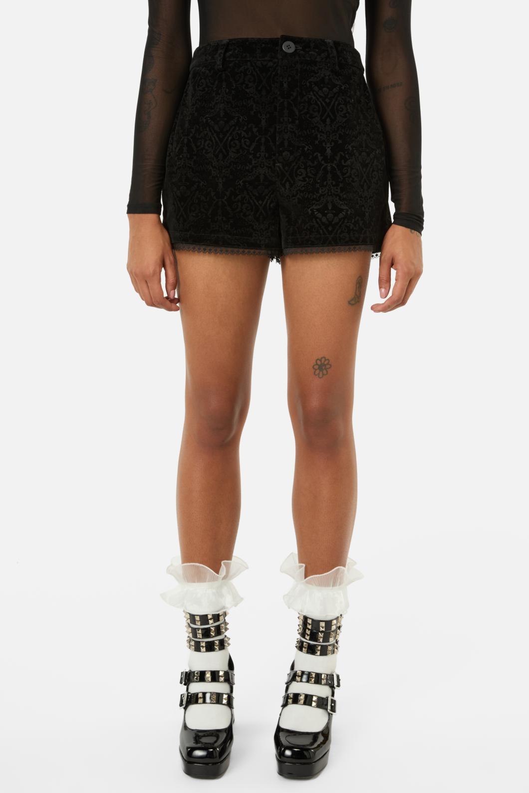 Black Friday - Not Afraid Velvet Pant - black