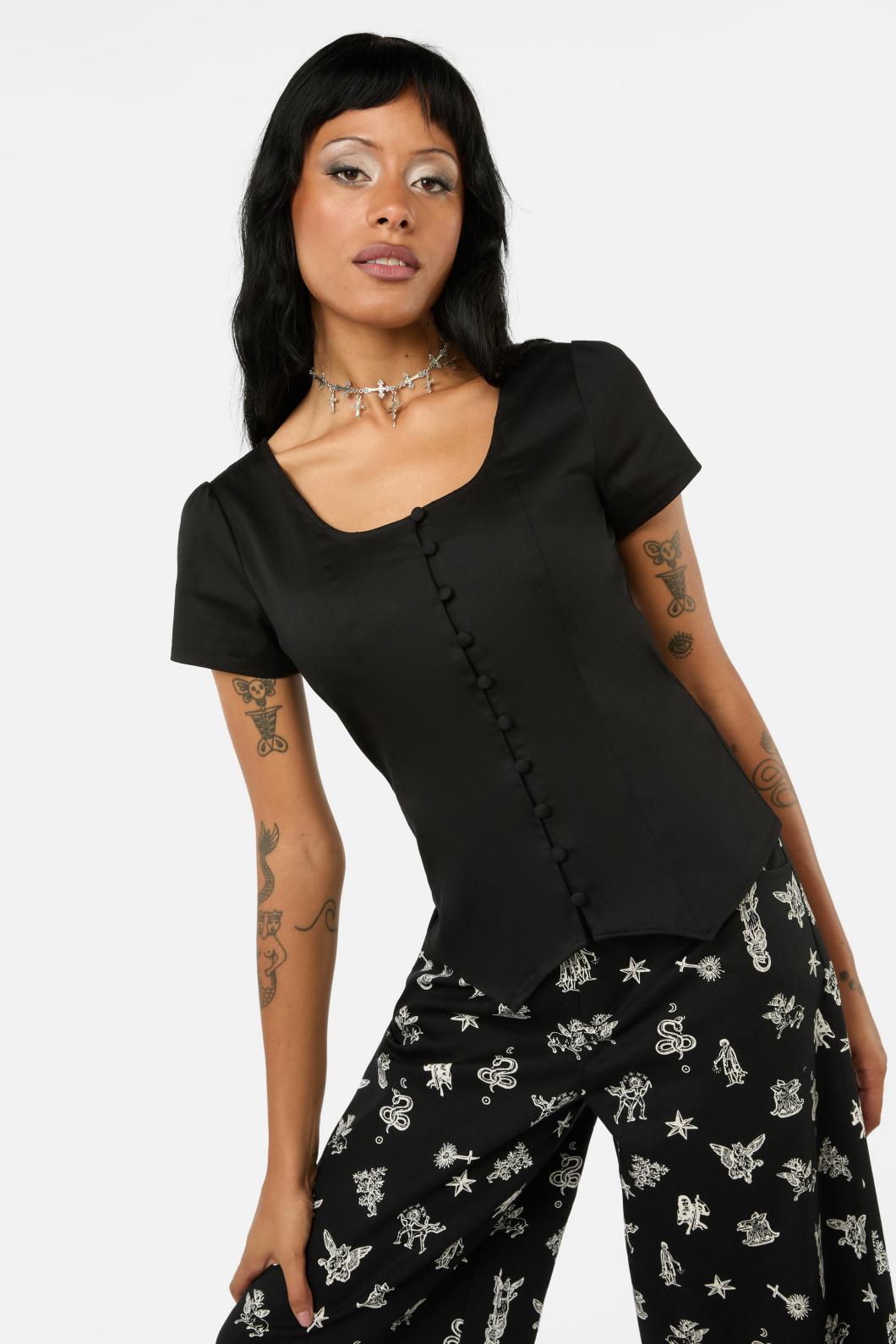 Black Friday - Maid Of Orleans Top - black
