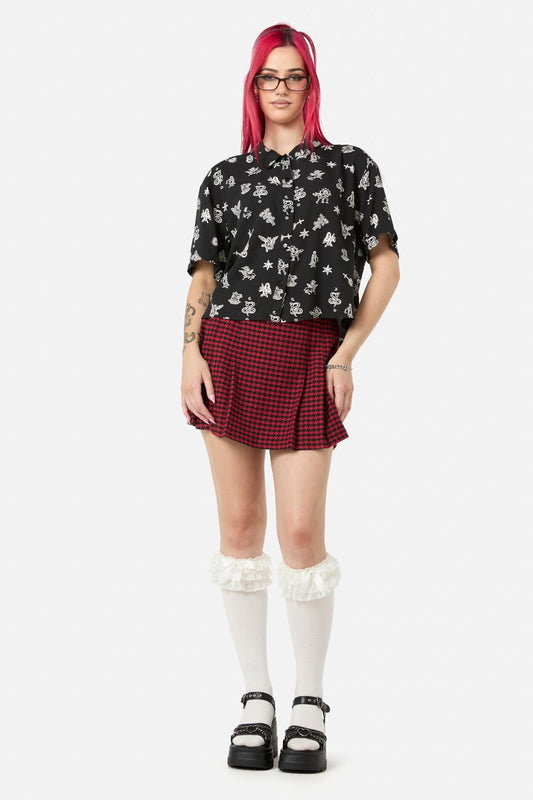 Black Friday - Darc Printed Blouse - black