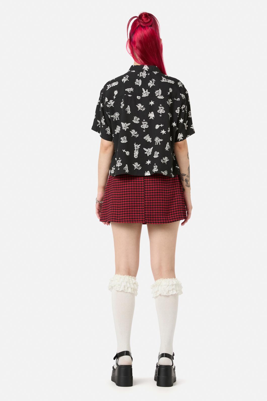 Black Friday - Darc Printed Blouse - black