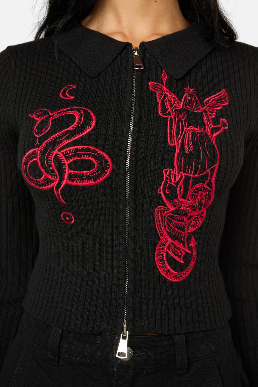 Black Friday - Grace Fitted Cardi - black