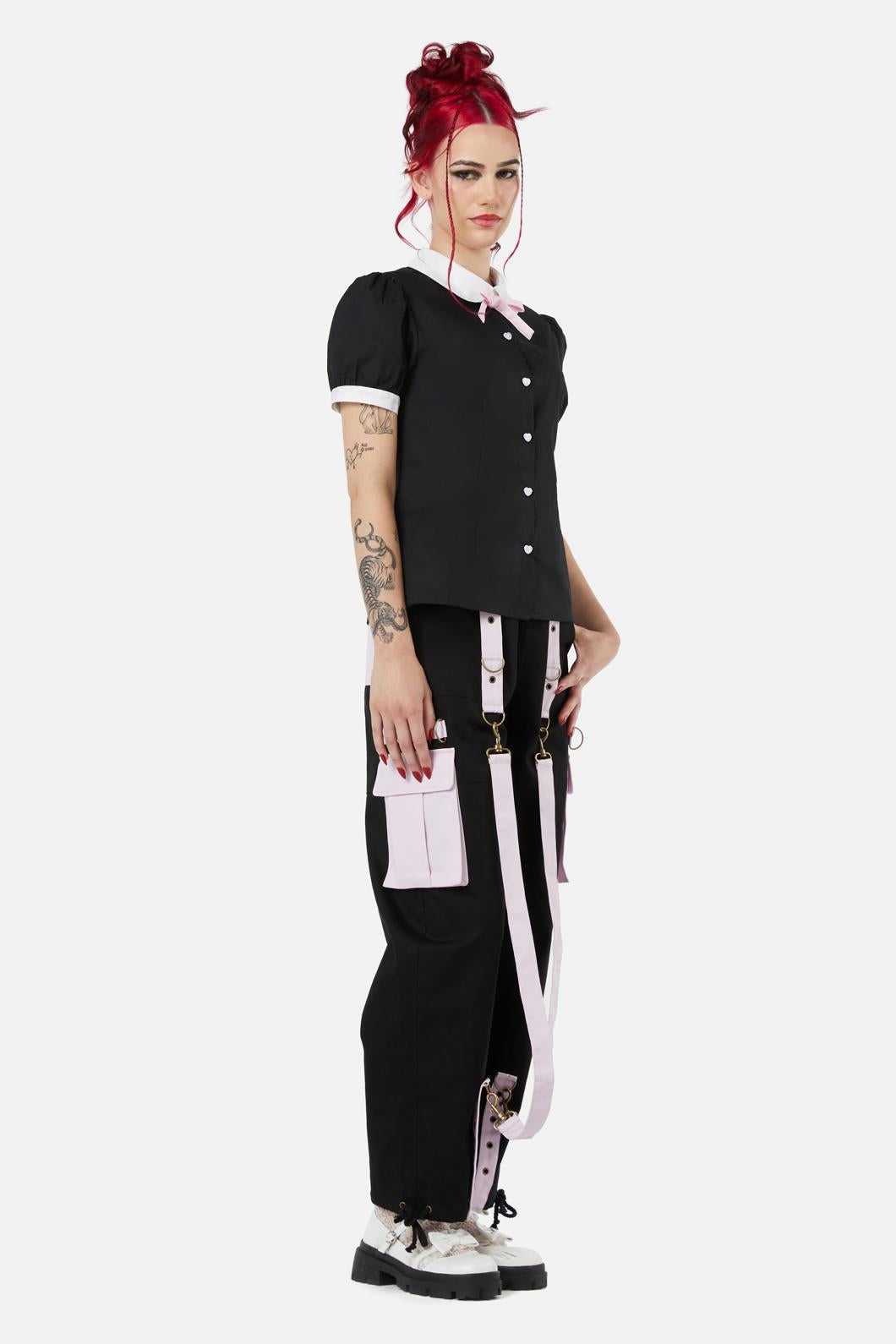 Black Friday - Ghostie Basic Blouse - black