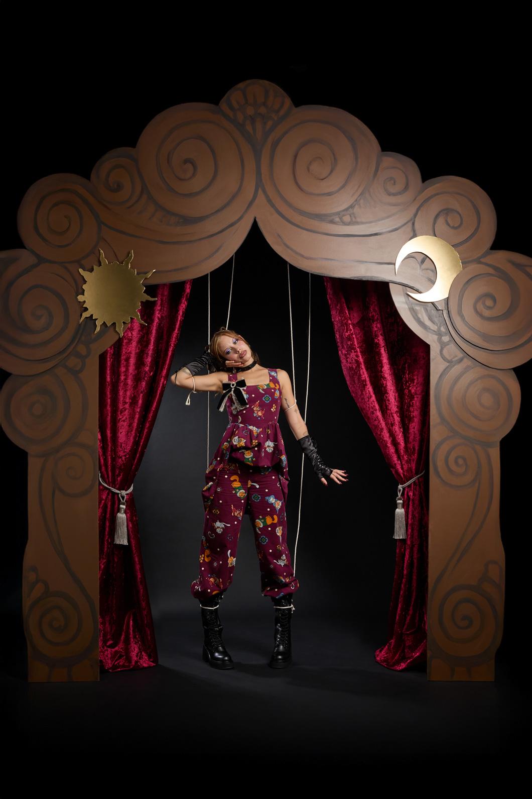 Black Friday - Left Right Cord Pant - maroon
