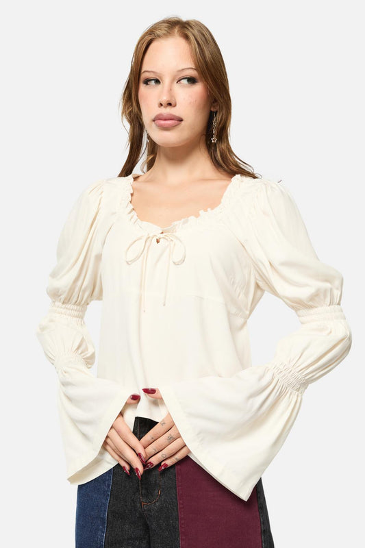 Black Friday - Puppet Show LS Top - cream