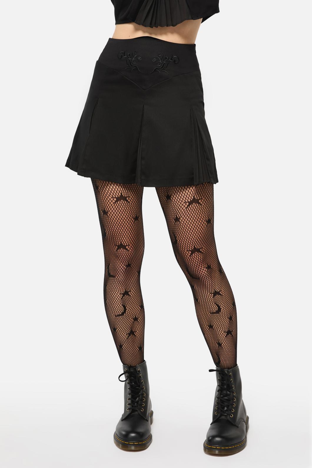 Black Friday - Filigree Goth Skort - black
