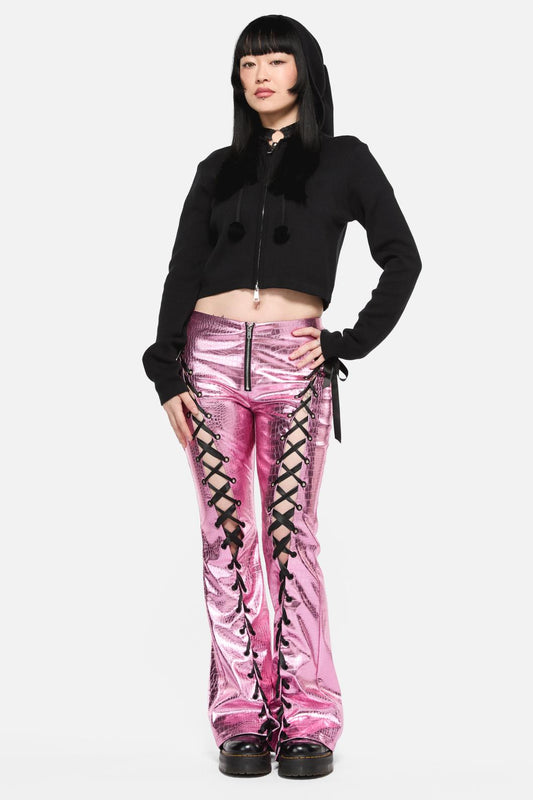 Black Friday - By Starlight Zip Up Cardigan - black