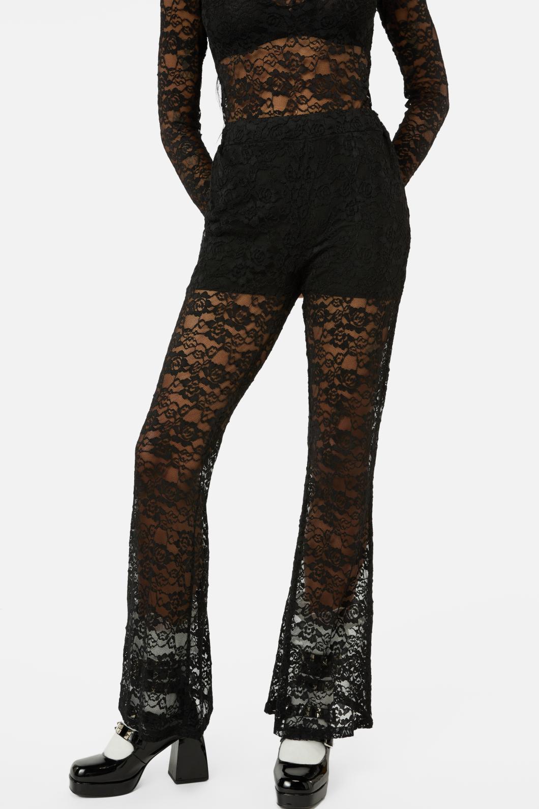 Black Friday - Revolution Lace Pant - black