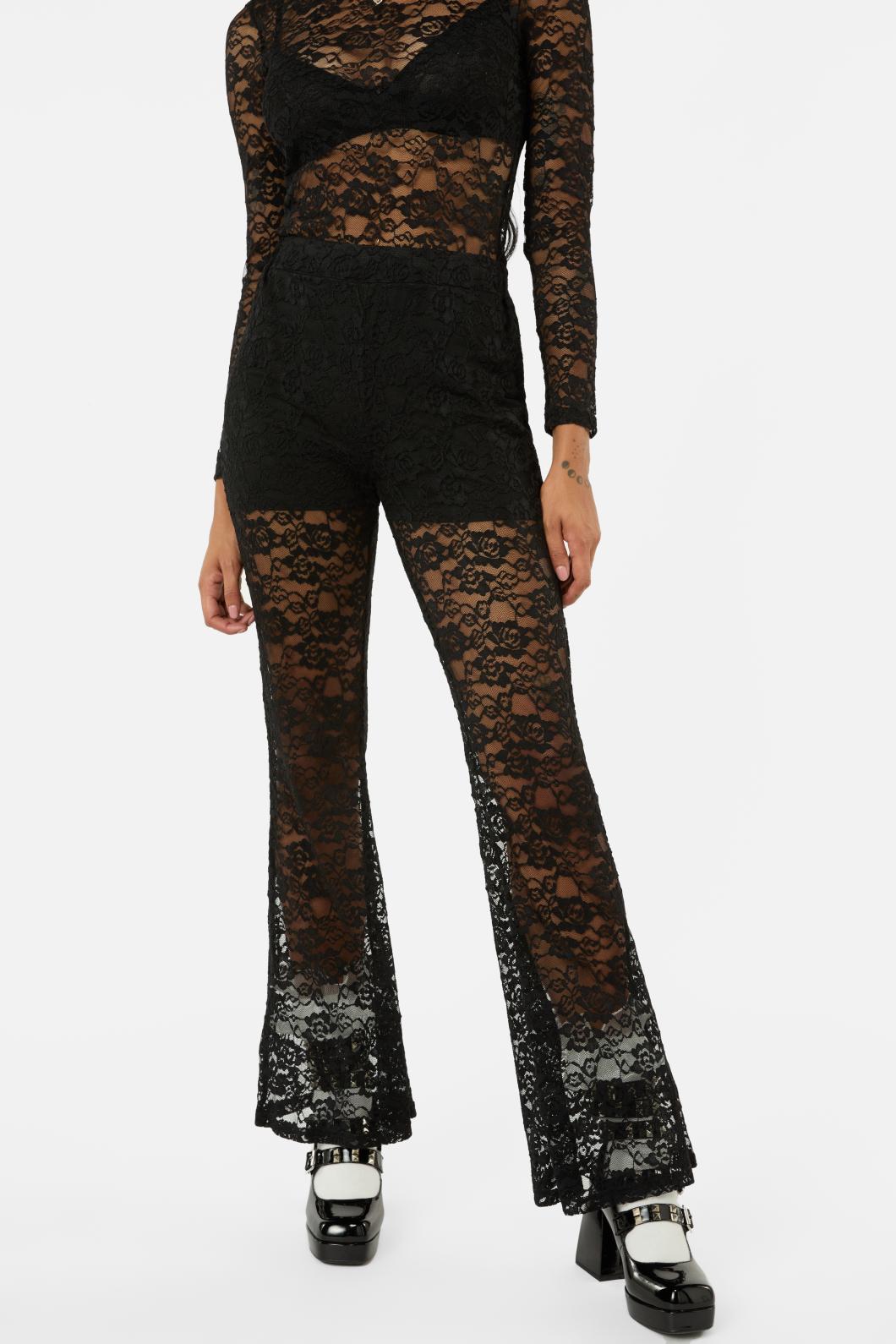 Black Friday - Revolution Lace Pant - black