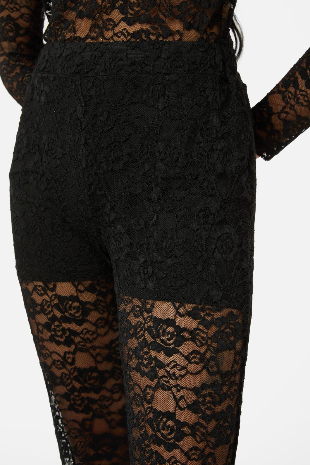 Black Friday - Revolution Lace Pant - black