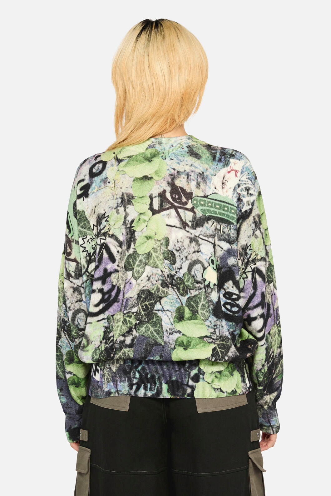 Black Friday - Laneway Graphic Relaxed Knit - multi