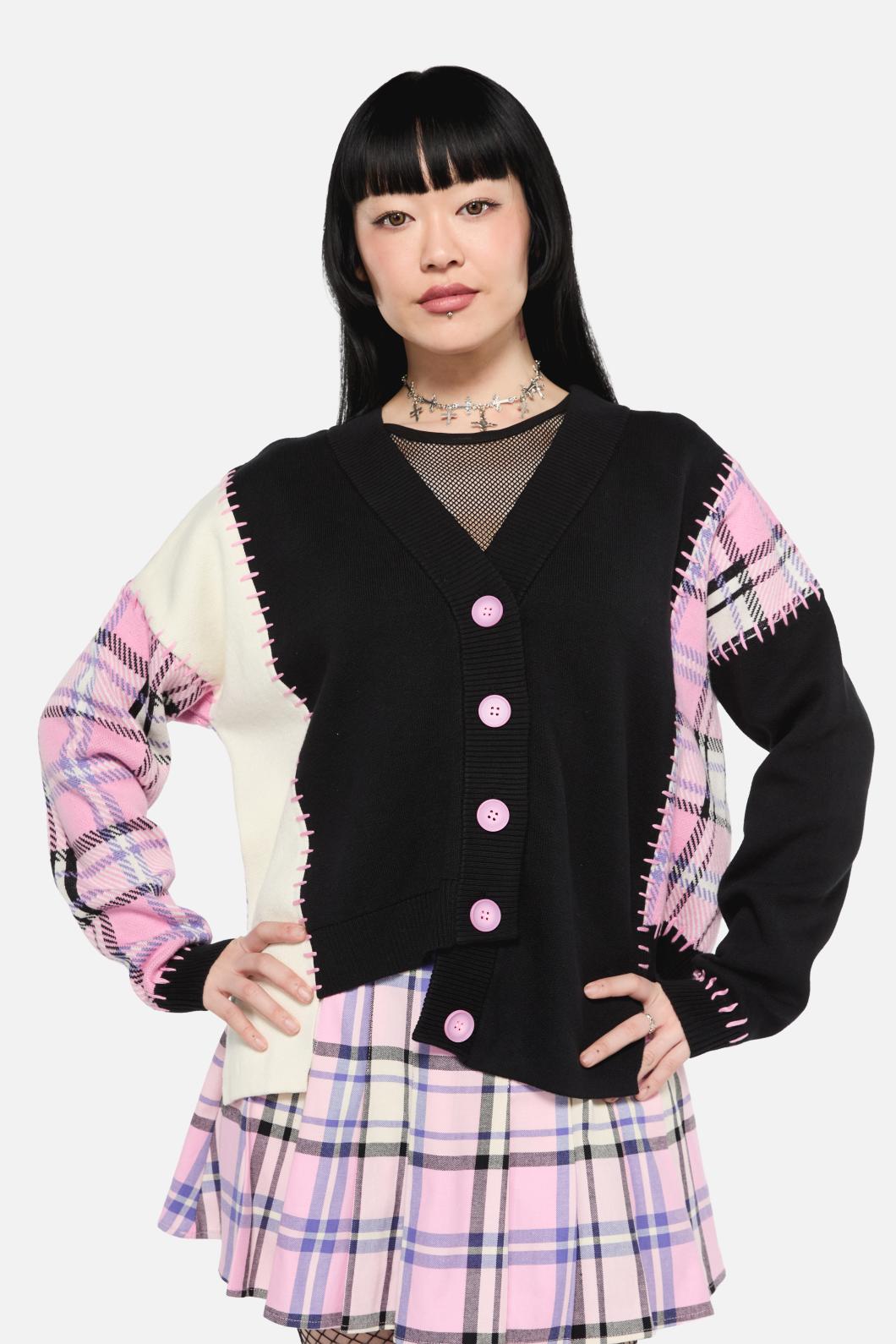 Black Friday - Dragon Scales Patchwork Cardi - multi