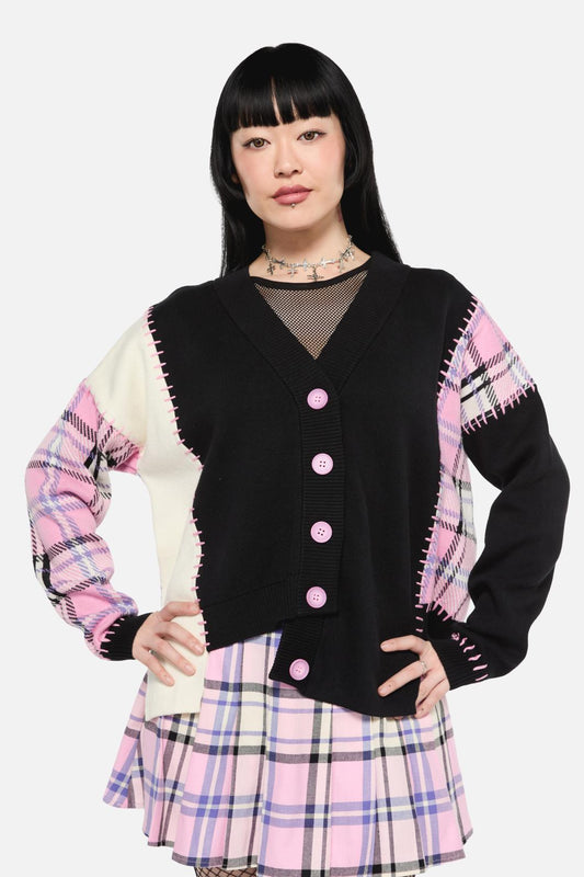 Black Friday - Dragon Scales Patchwork Cardi - multi