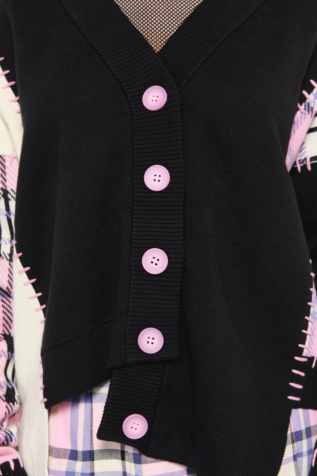 Black Friday - Dragon Scales Patchwork Cardi - multi