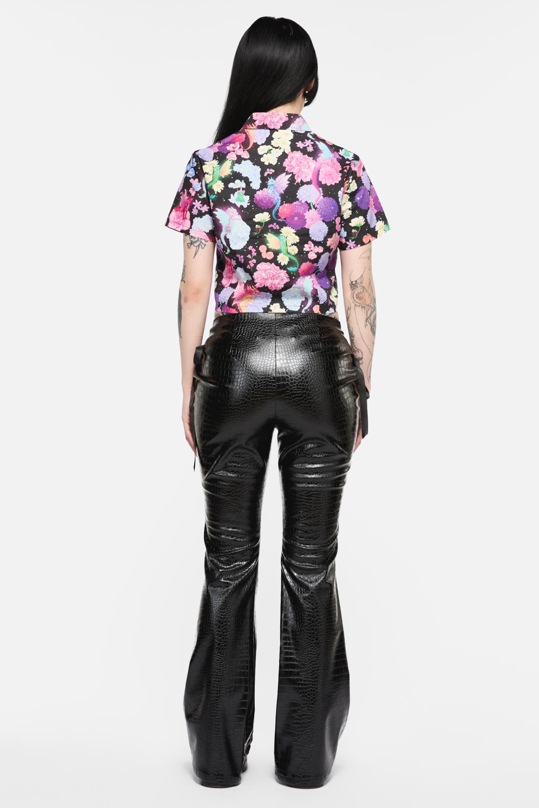 Black Friday - Dragons Grove Fitted Blouse - multi