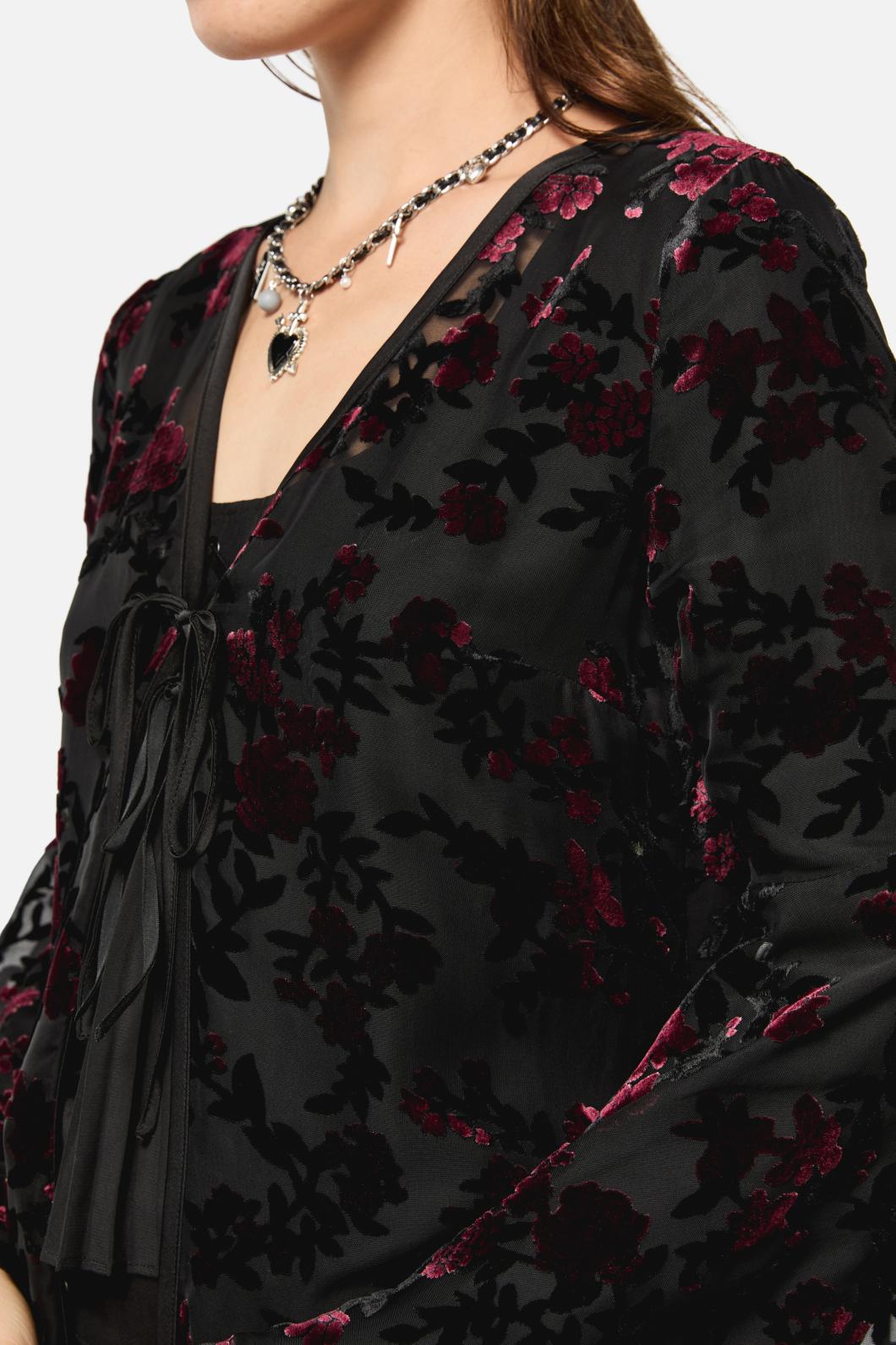 Black Friday - Lush Burnout Duster - multi