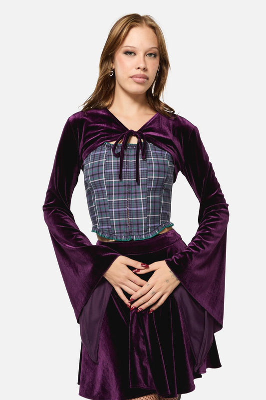 Black Friday - Regal Velvet Sleeve - purple