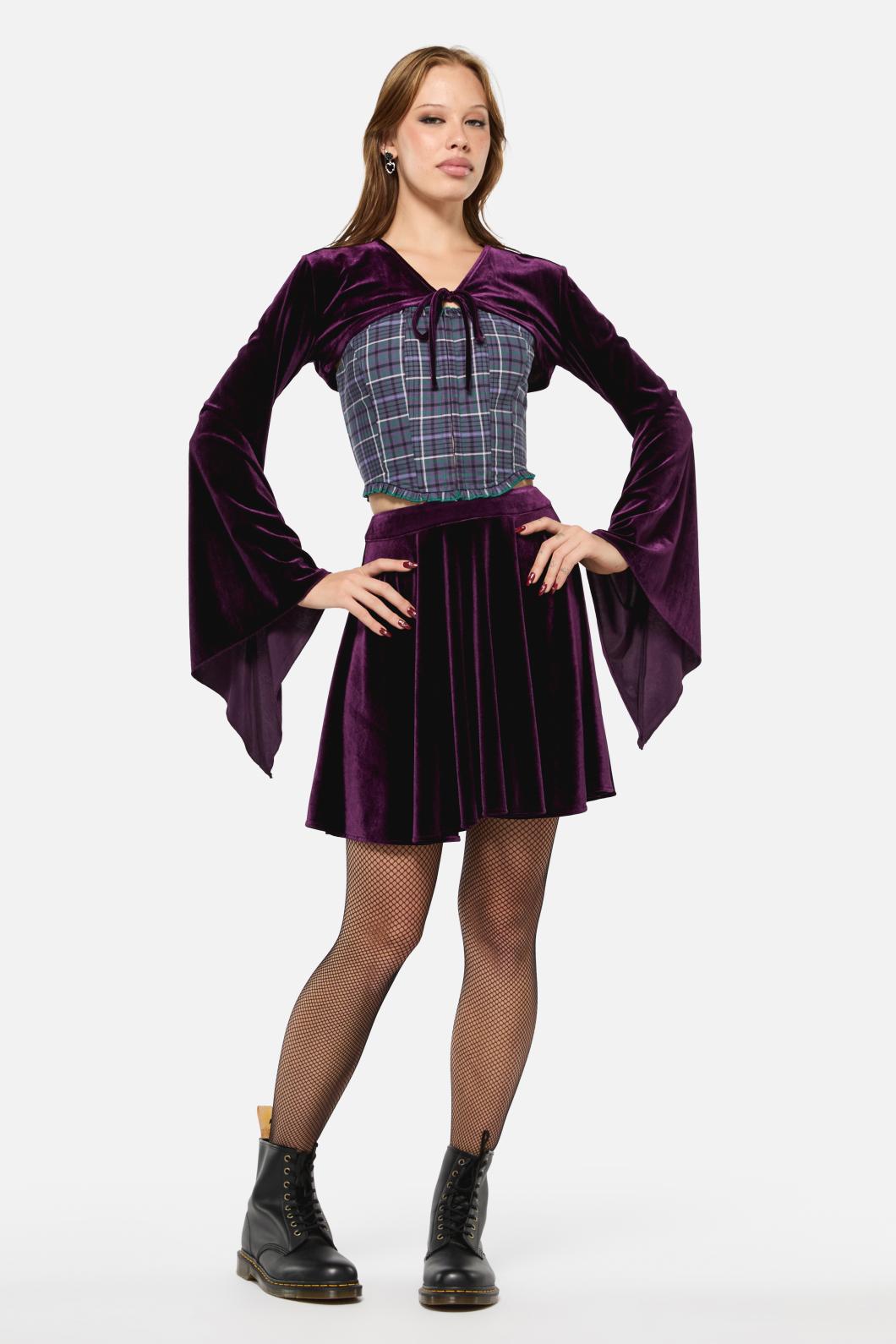 Black Friday - Regal Velvet Sleeve - purple