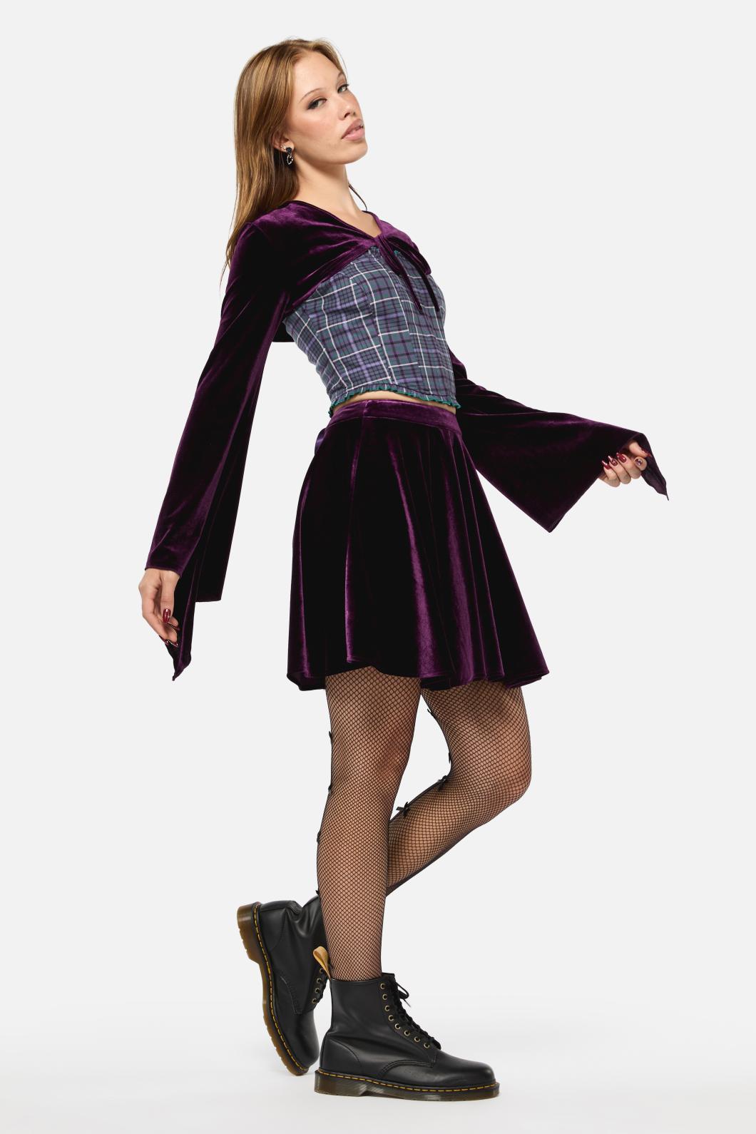 Black Friday - Regal Velvet Sleeve - purple