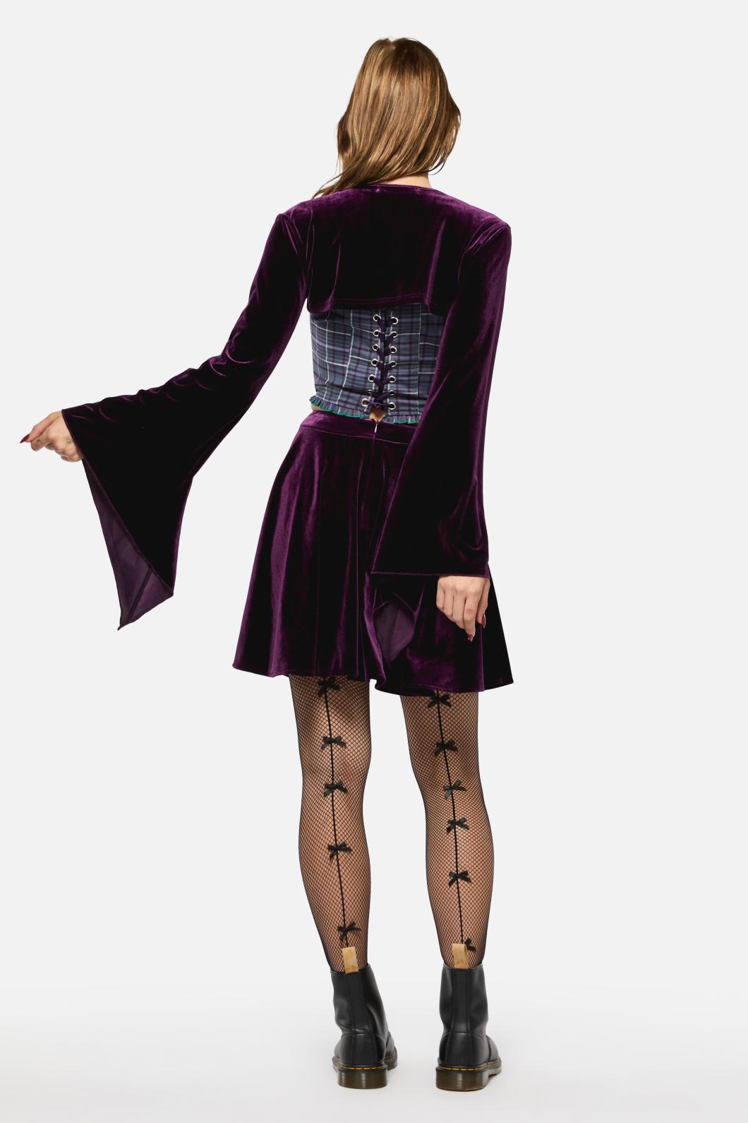 Black Friday - Regal Velvet Sleeve - purple