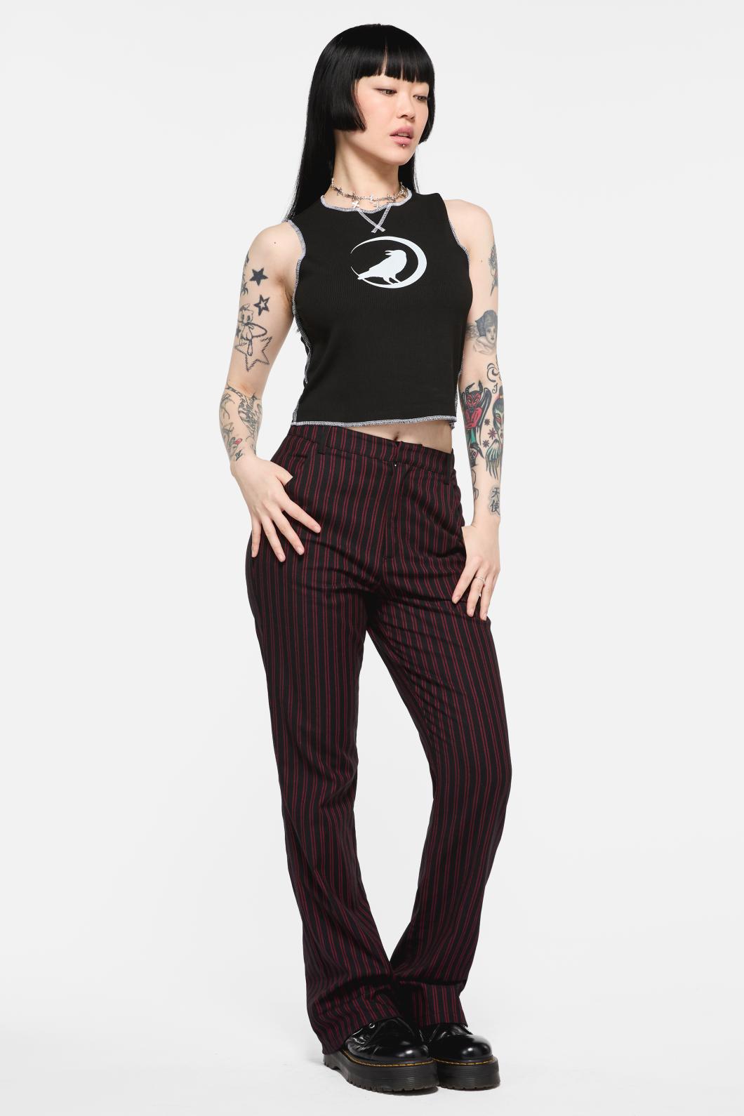 Black Friday - Wahn Ribbed Jersey Tank - black