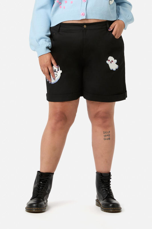 Black Friday - Curve Ghostie Shorts - black