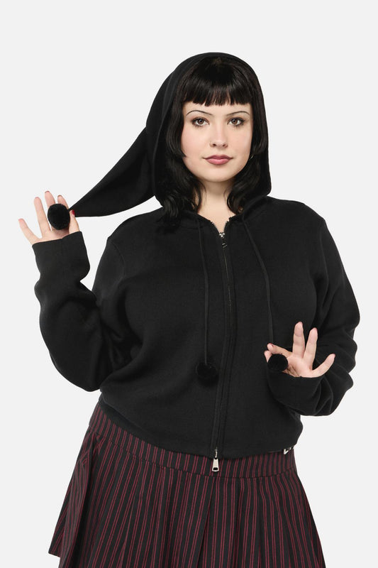 Black Friday - Curve ByStarlightZipUpCardigan - black