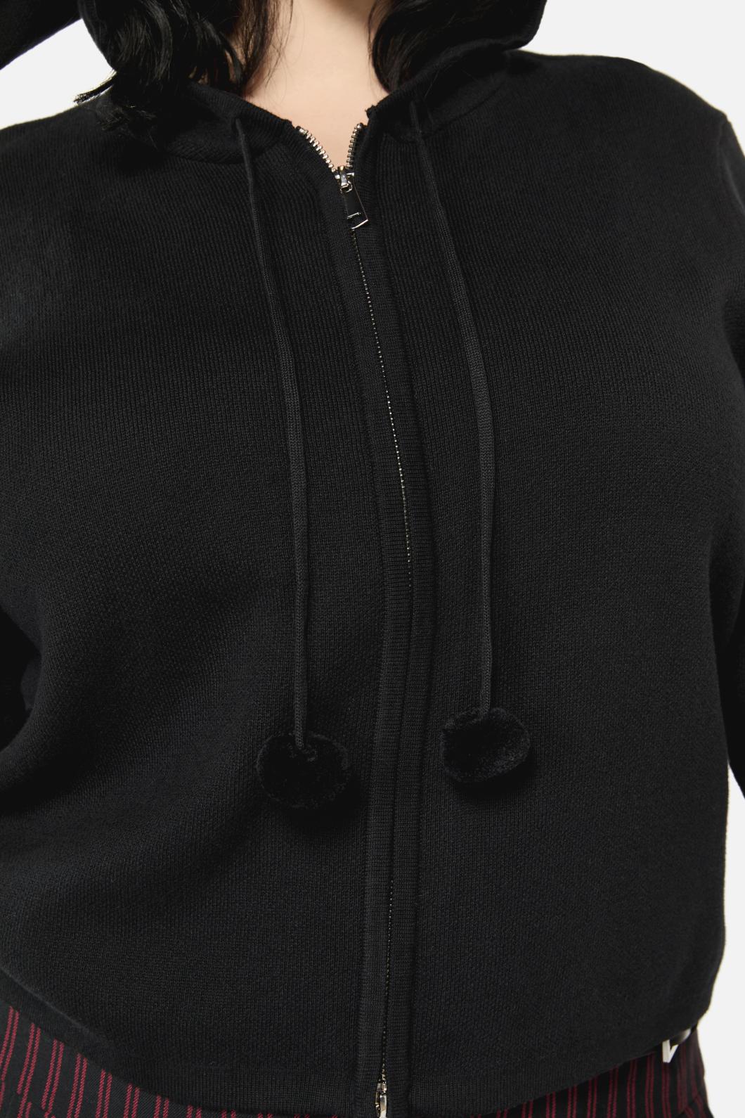Black Friday - Curve ByStarlightZipUpCardigan - black