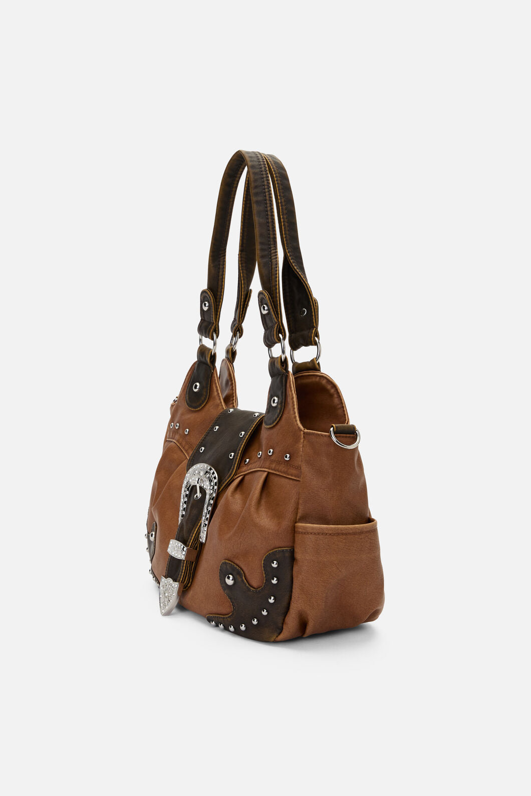 Black Friday - Vintage Buckle Bag - caramel