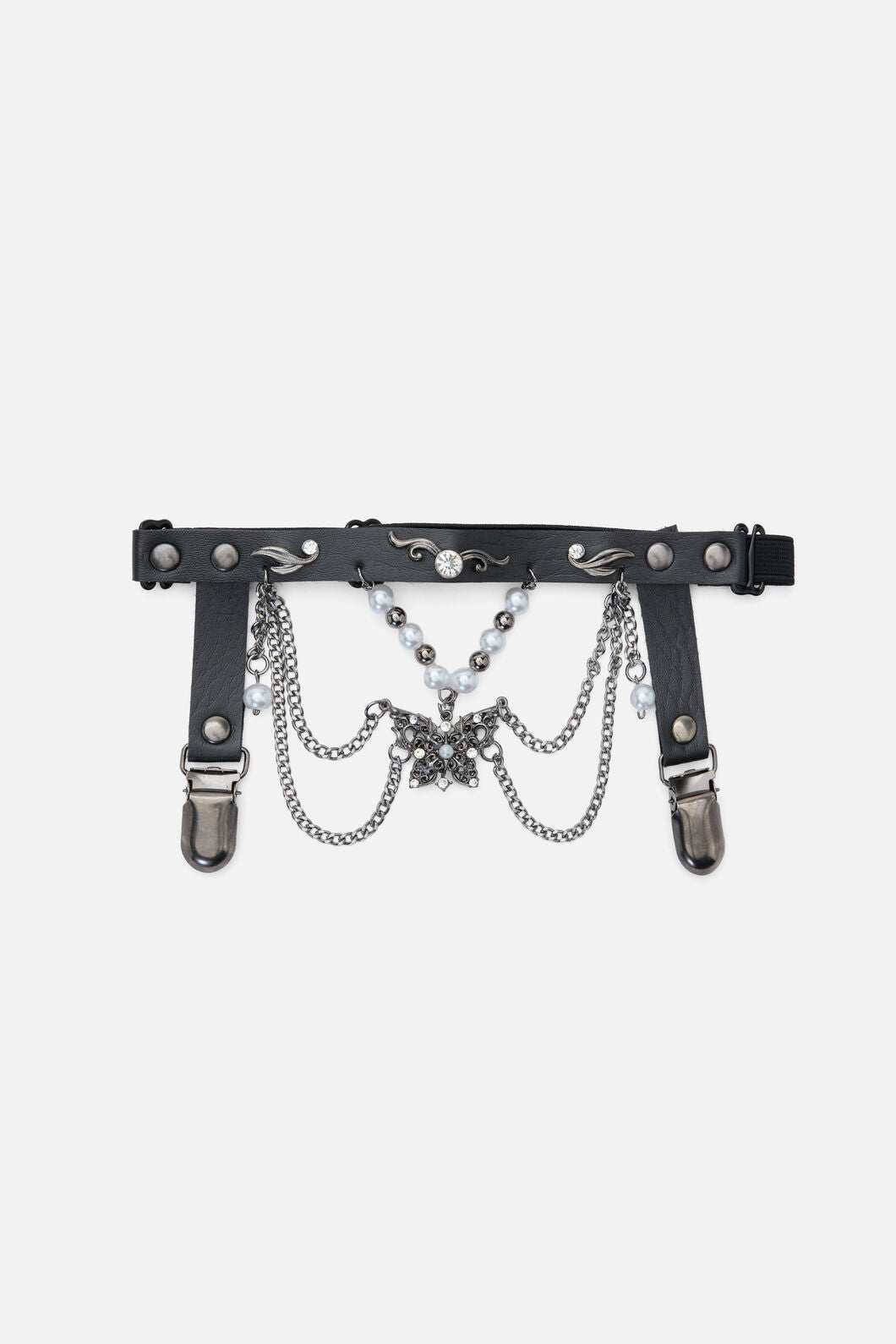 Black Friday - Embellished Garter - black