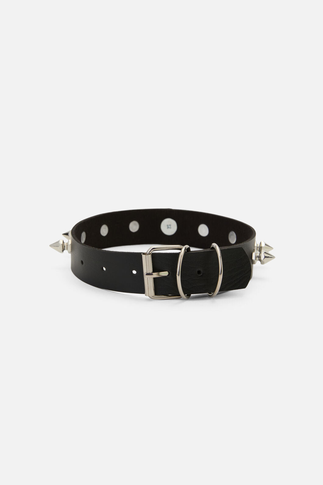 Black Friday - Ring & Spike Choker - black
