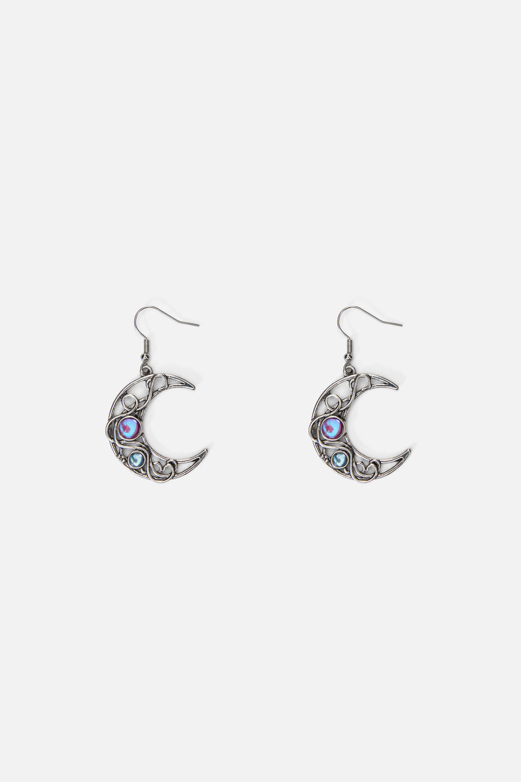 Black Friday - Cresent Moon Earring - silver