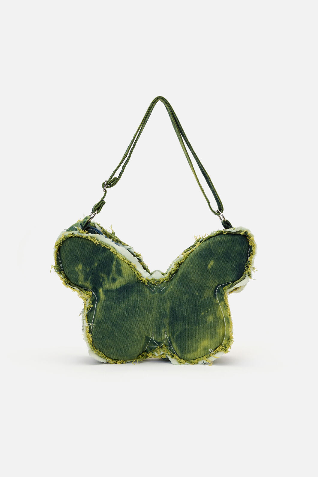 Black Friday - Torn Butterfly Bag - green