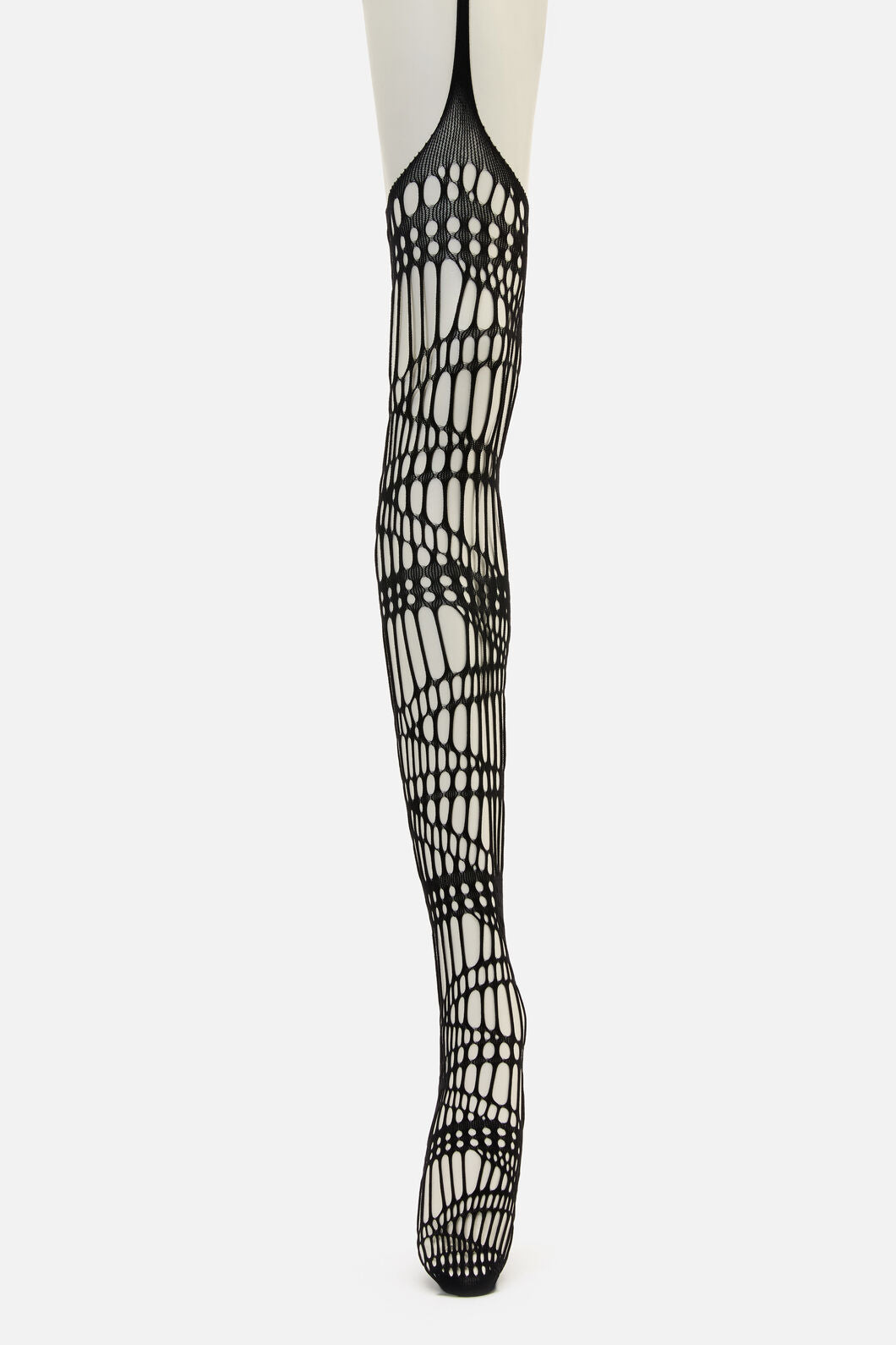 Black Friday - Netted Suspender Tights - black