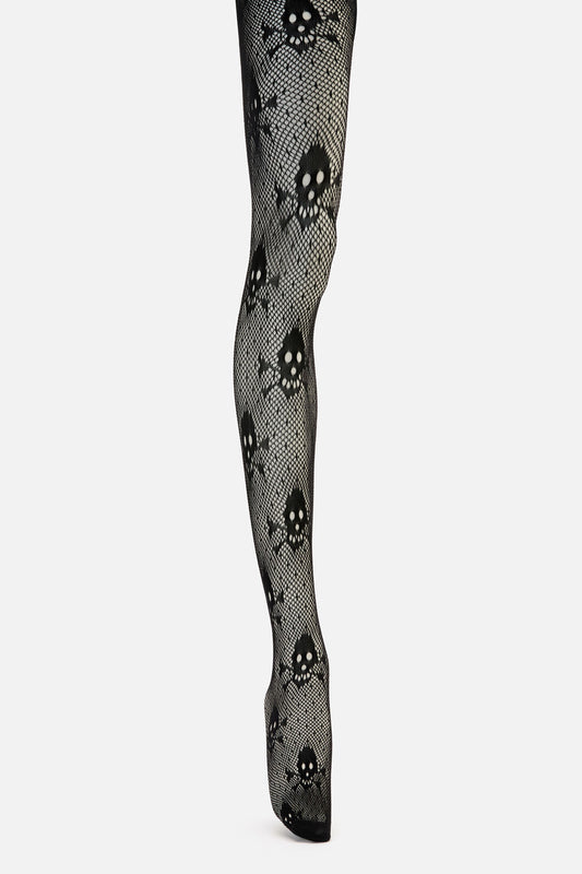 Black Friday - Skull & Crossbone Tights - black