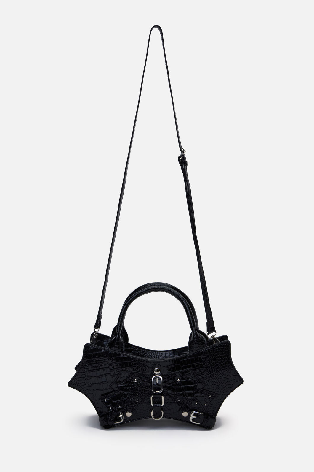 Black Friday - Winged Handbag - black