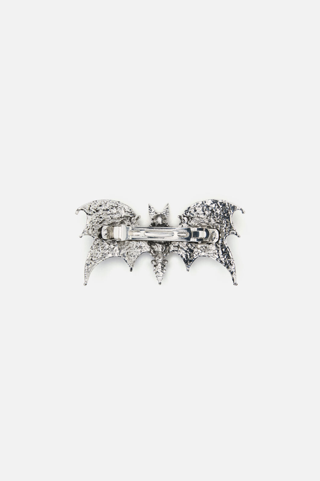 Black Friday - Bat Barrette Clip - silver