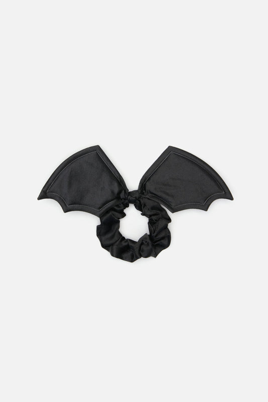 Black Friday - Bat Wing Scrunchie - black