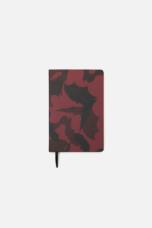 Black Friday - Batz Goth Notebook - red