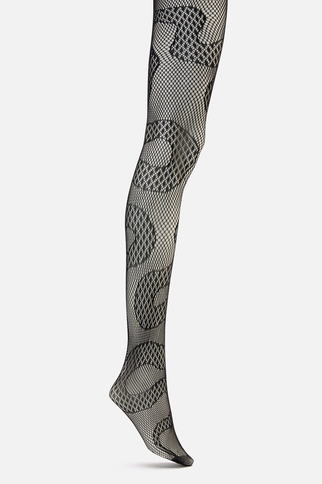Black Friday - Snake Fishnets - black