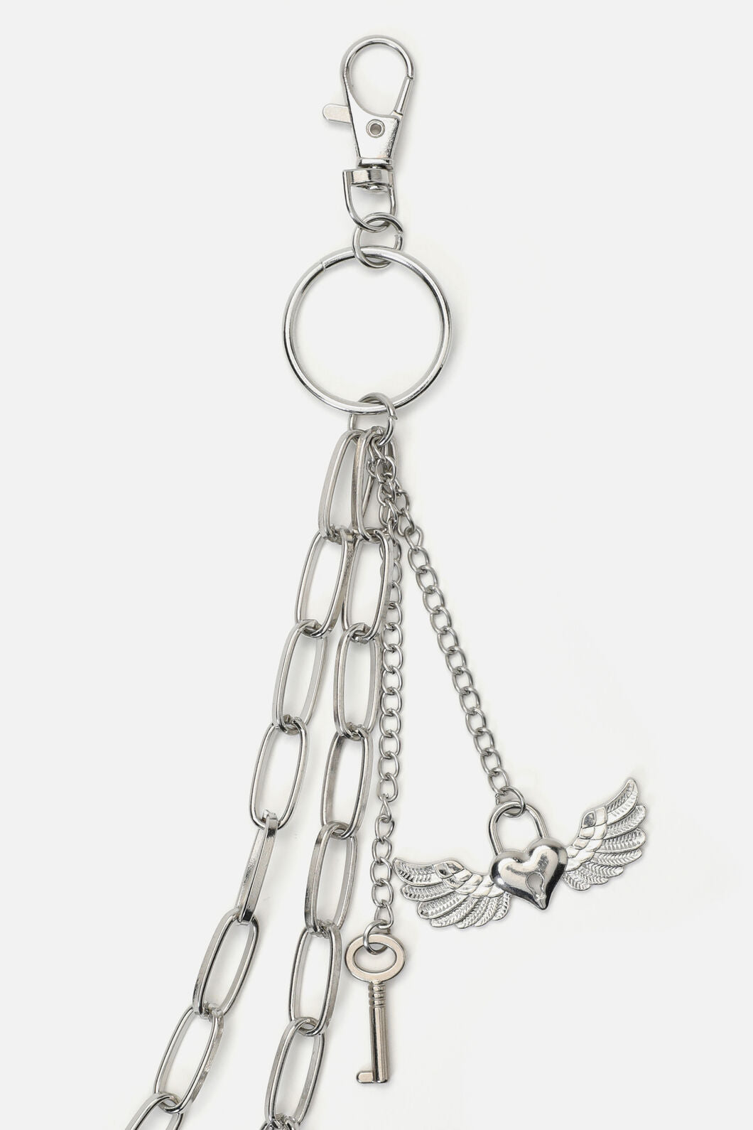 Black Friday - Lock & Key Pant Chain - silver