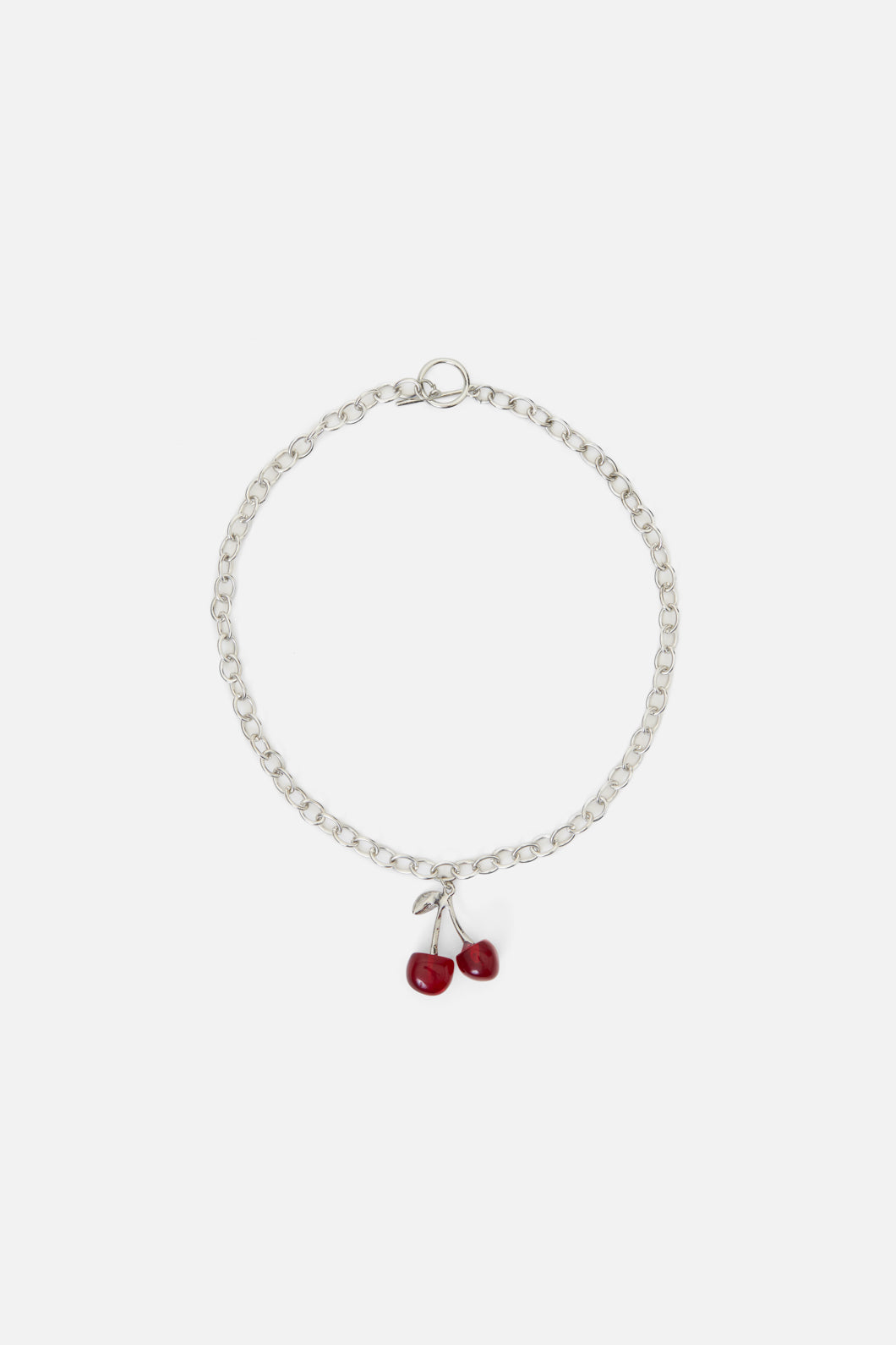 Black Friday - Cherry Charm Jewellery Set - silver