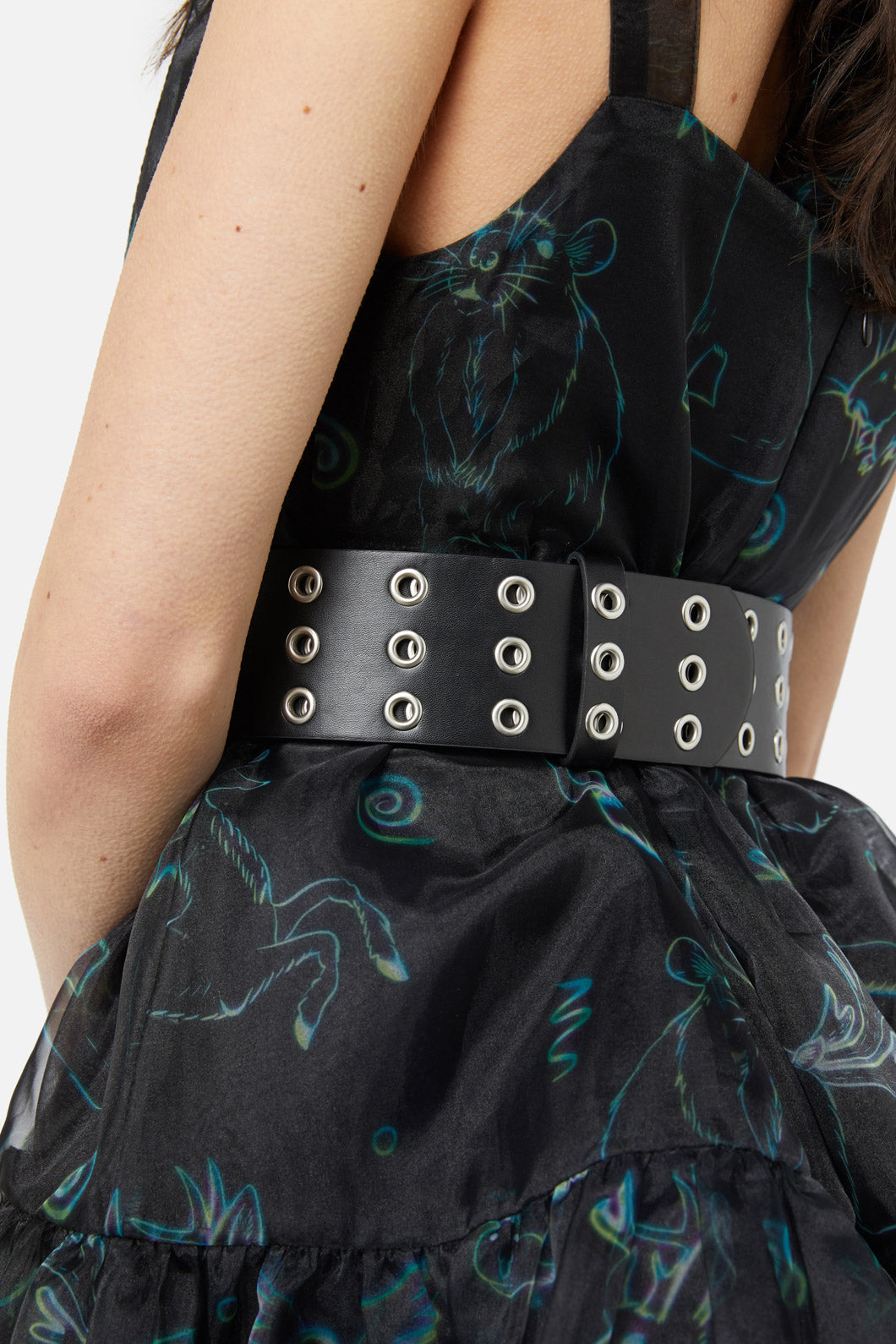 Black Friday - Eyelet Waist Belt - black
