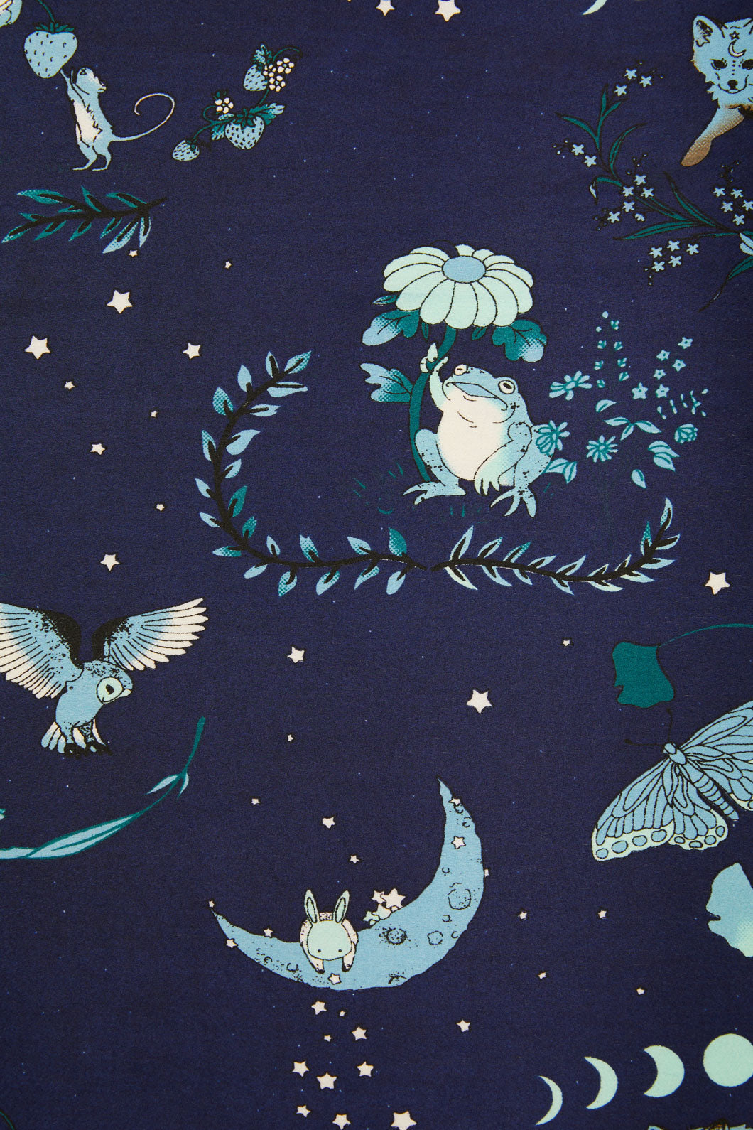 Black Friday - Nocturnal Satin Scarf - navy